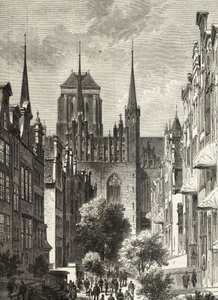 Rear of the Church of Our Lady by Eduard Hallberger